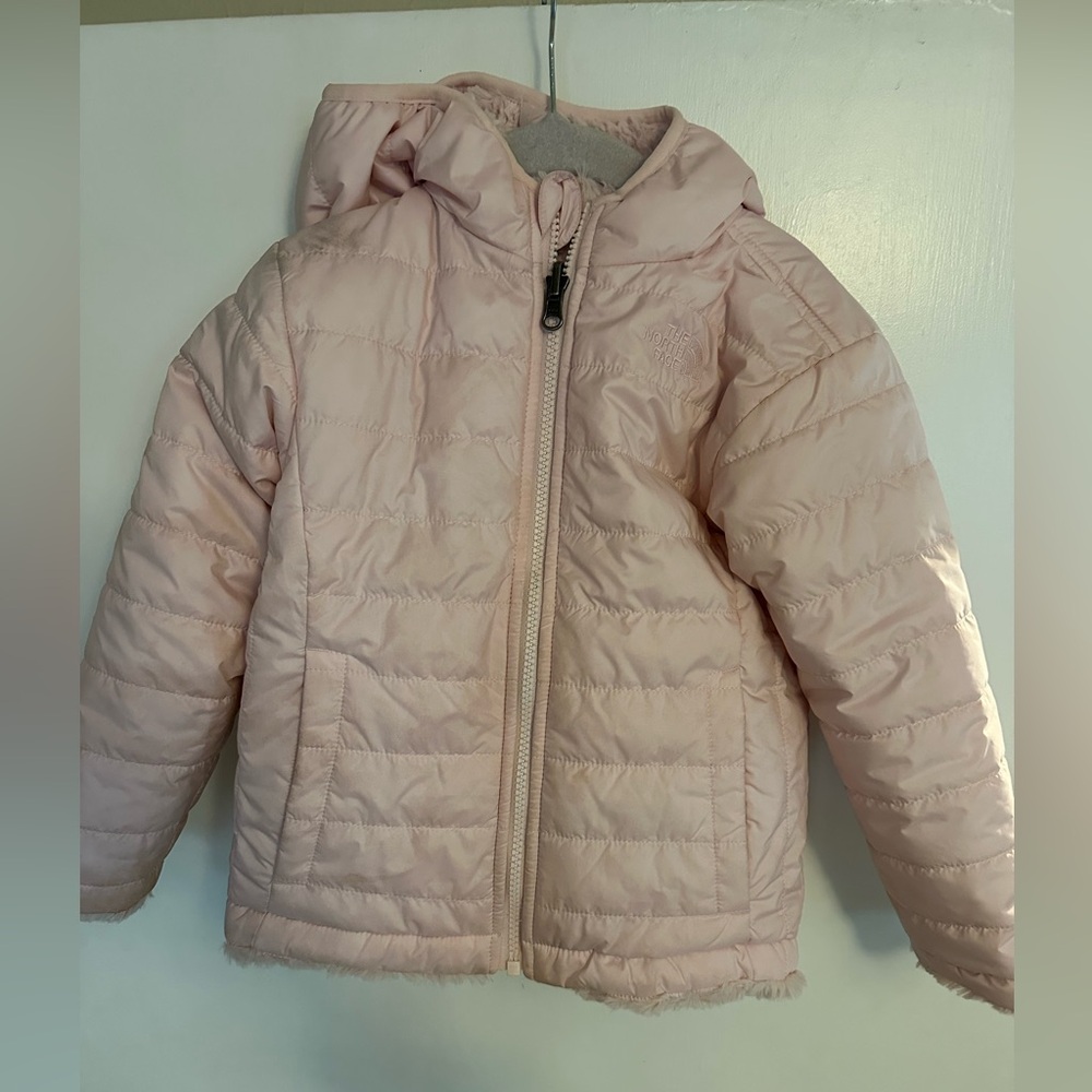 New reversible full-zip North Face coat - 4T